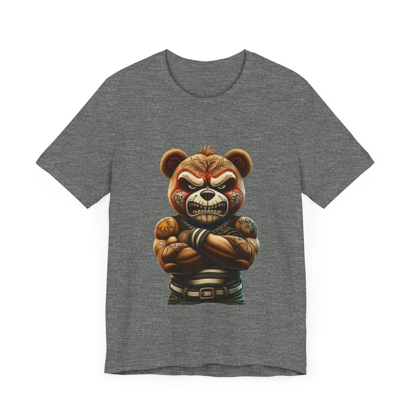 Fierce Bear Graphic Tee - Unisex Short Sleeve T-Shirt