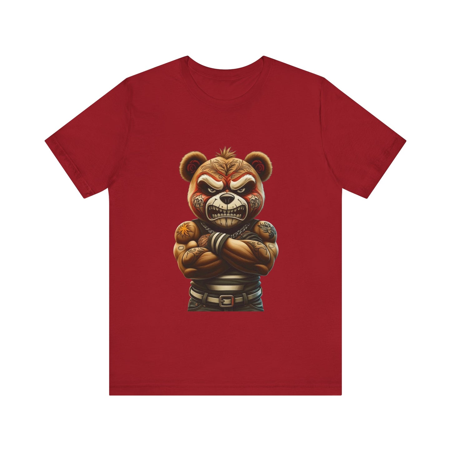 Fierce Bear Graphic Tee - Unisex Short Sleeve T-Shirt