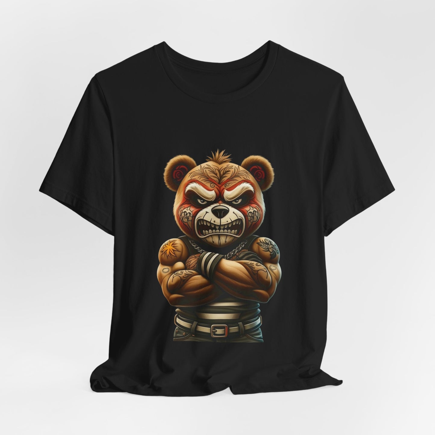 Fierce Bear Graphic Tee - Unisex Short Sleeve T-Shirt