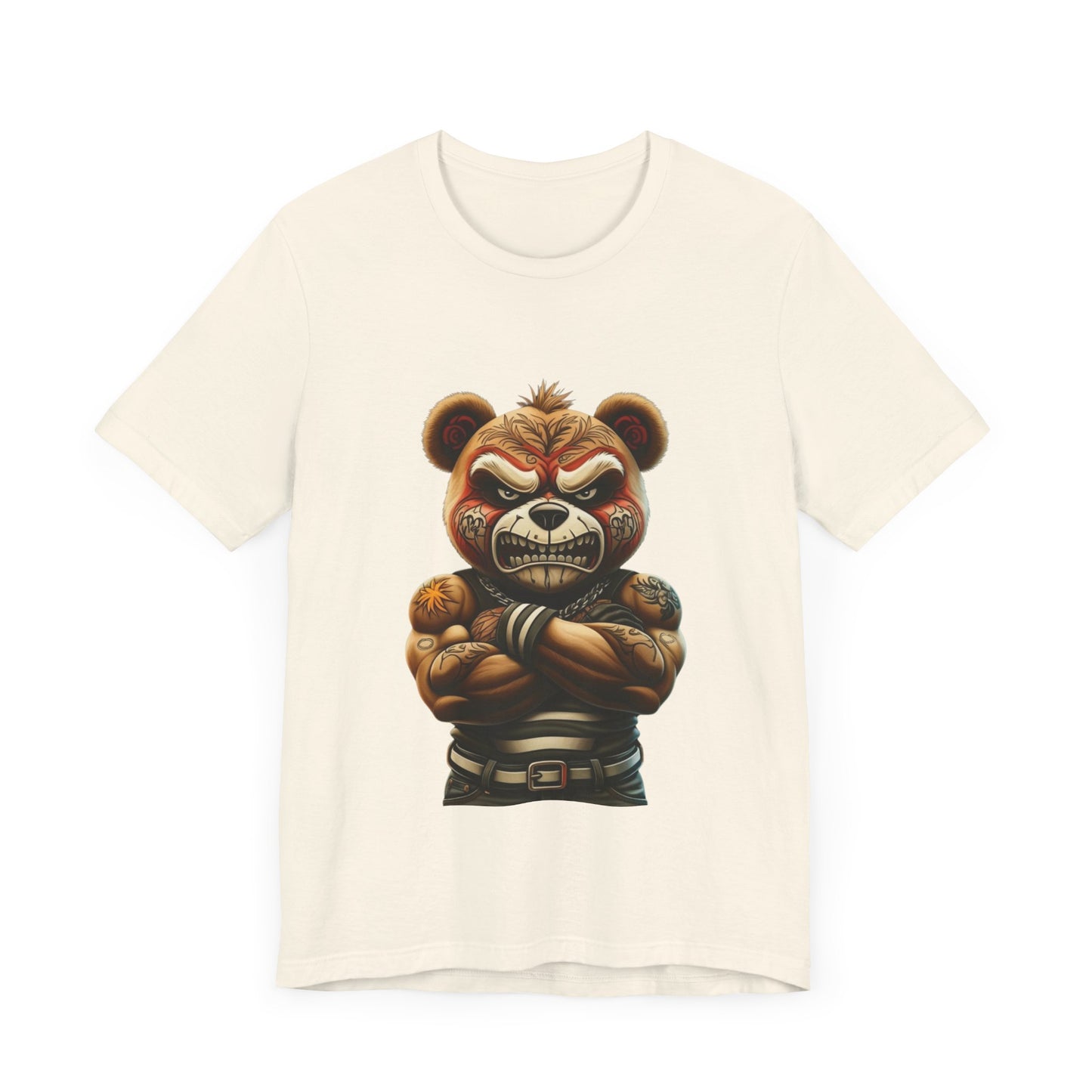 Fierce Bear Graphic Tee - Unisex Short Sleeve T-Shirt