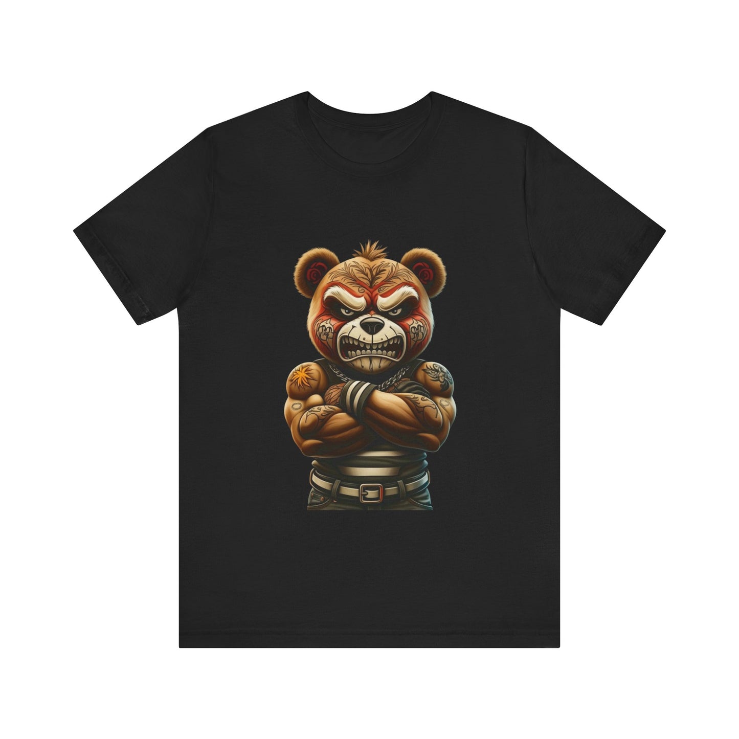 Fierce Bear Graphic Tee - Unisex Short Sleeve T-Shirt