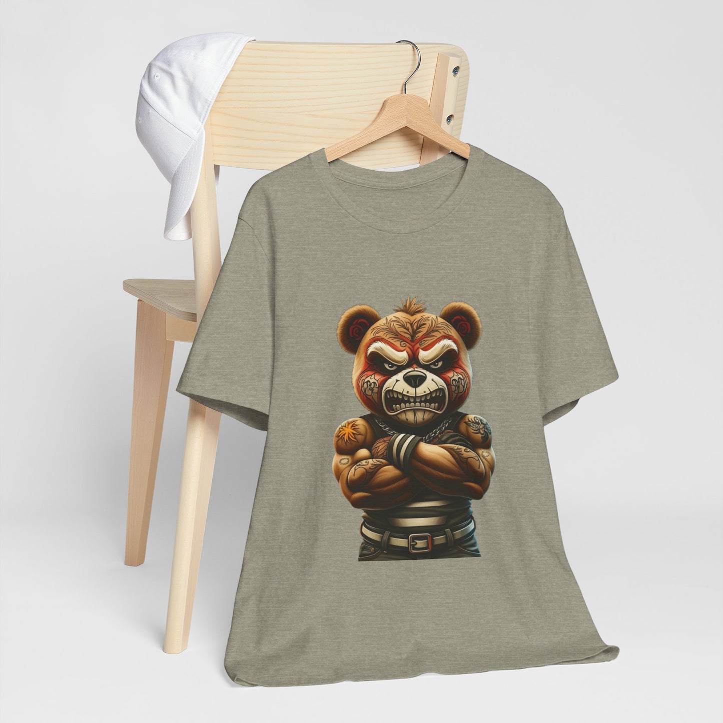 Fierce Bear Graphic Tee - Unisex Short Sleeve T-Shirt