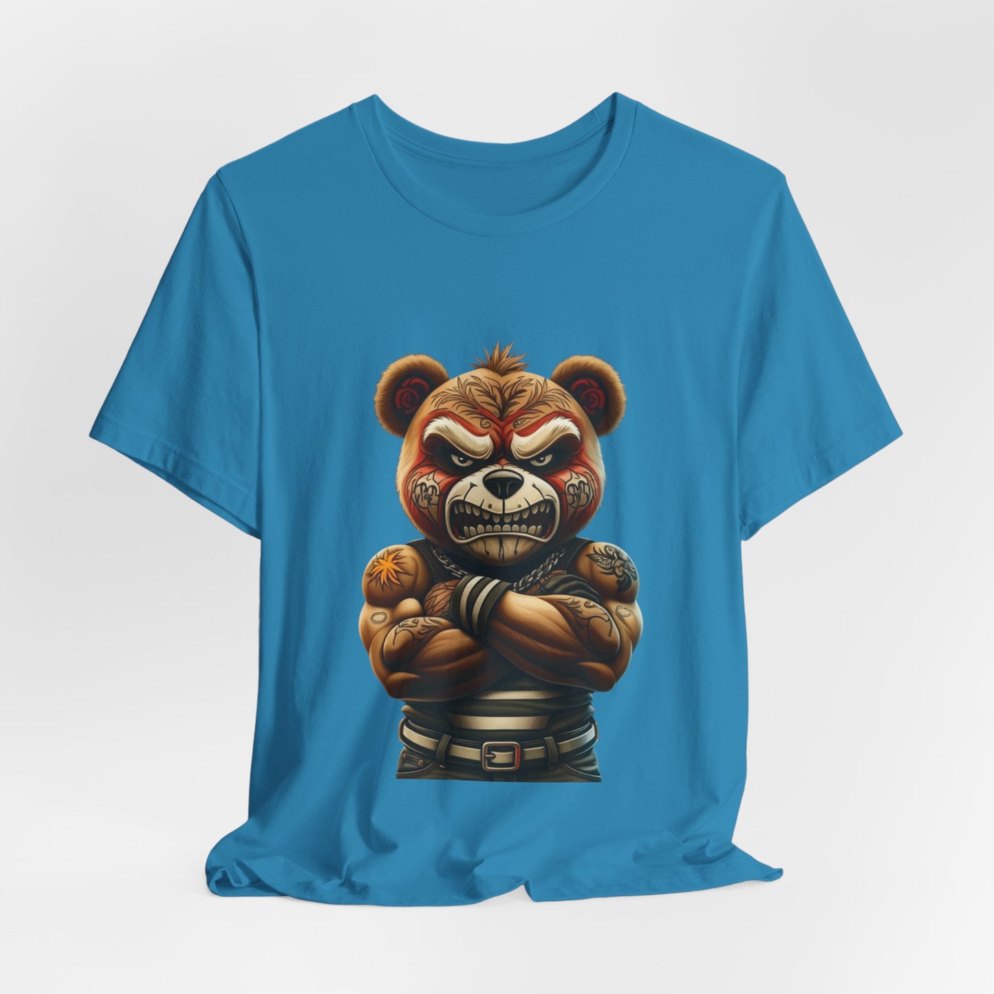 Fierce Bear Graphic Tee - Unisex Short Sleeve T-Shirt