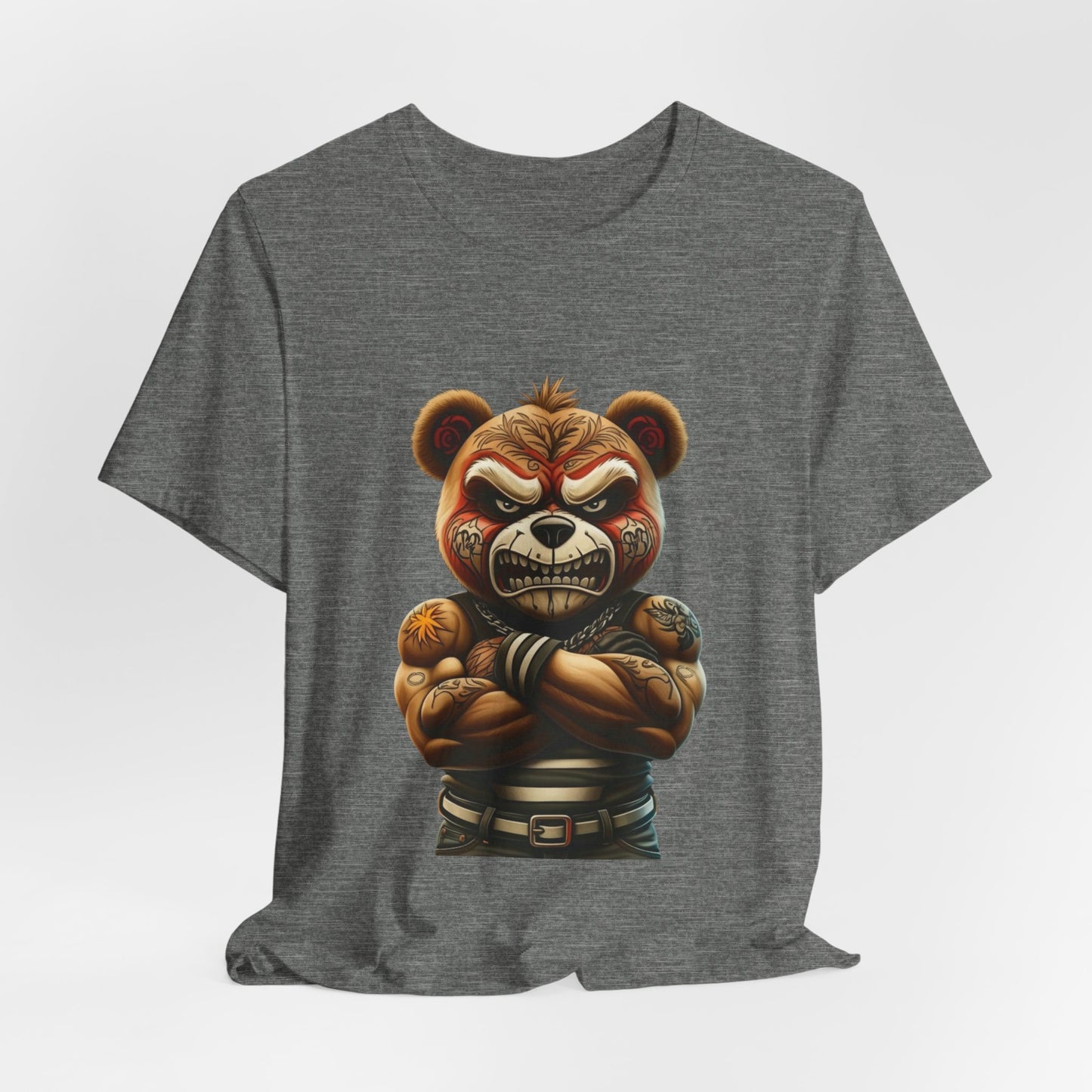 Fierce Bear Graphic Tee - Unisex Short Sleeve T-Shirt