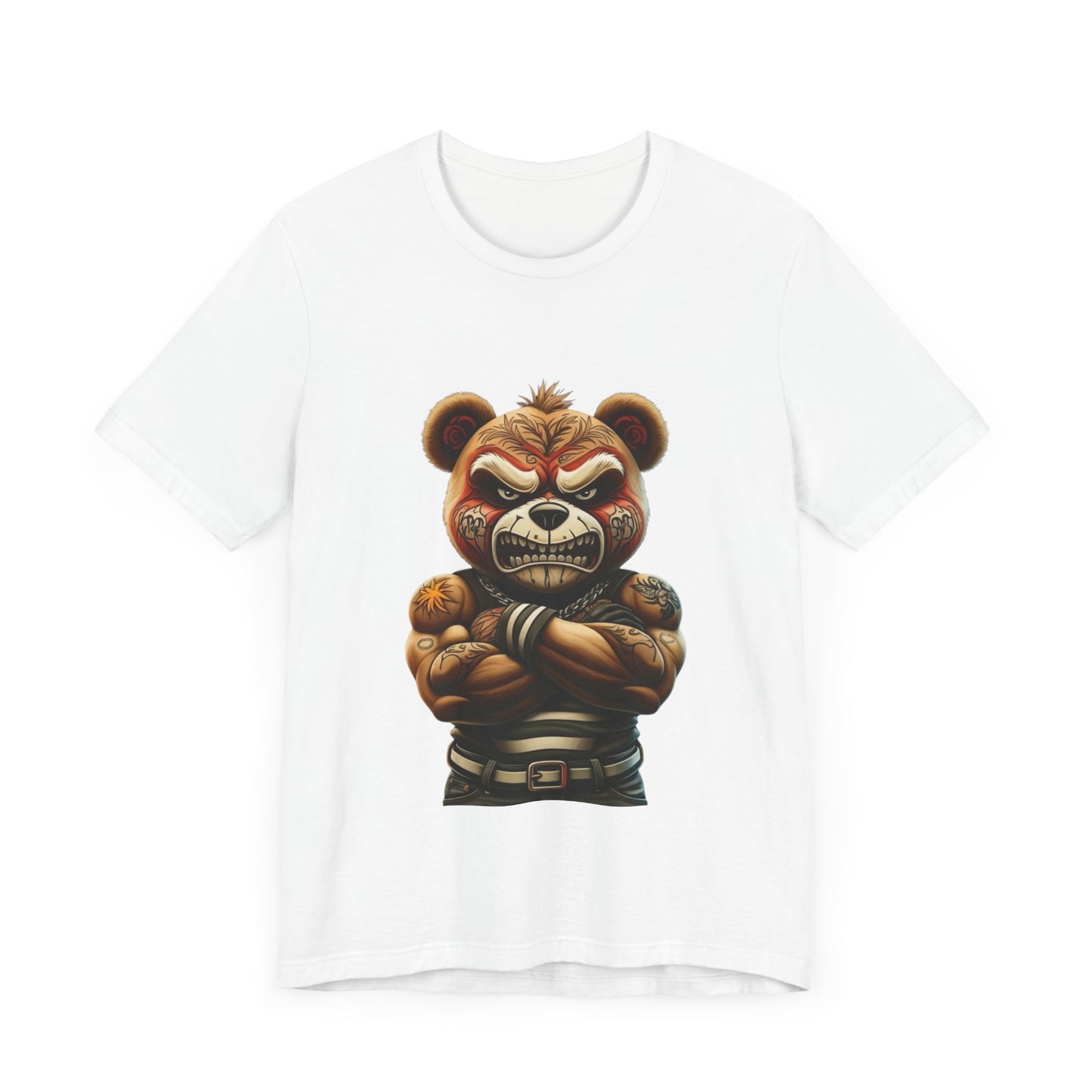 Fierce Bear Graphic Tee - Unisex Short Sleeve T-Shirt