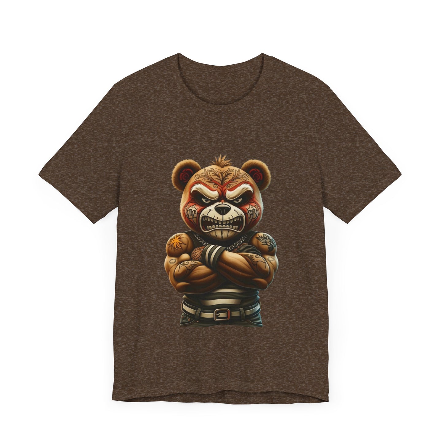 Fierce Bear Graphic Tee - Unisex Short Sleeve T-Shirt