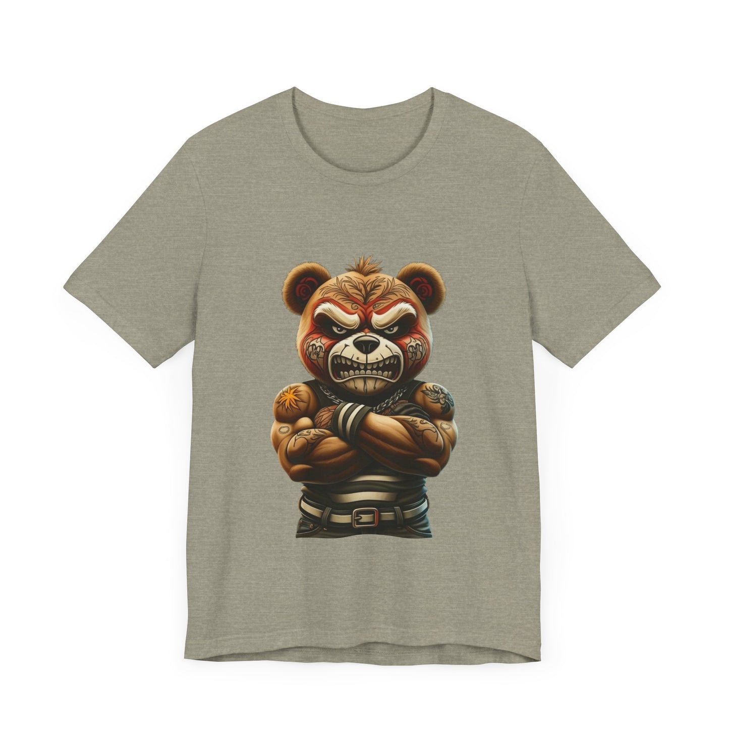 Fierce Bear Graphic Tee - Unisex Short Sleeve T-Shirt