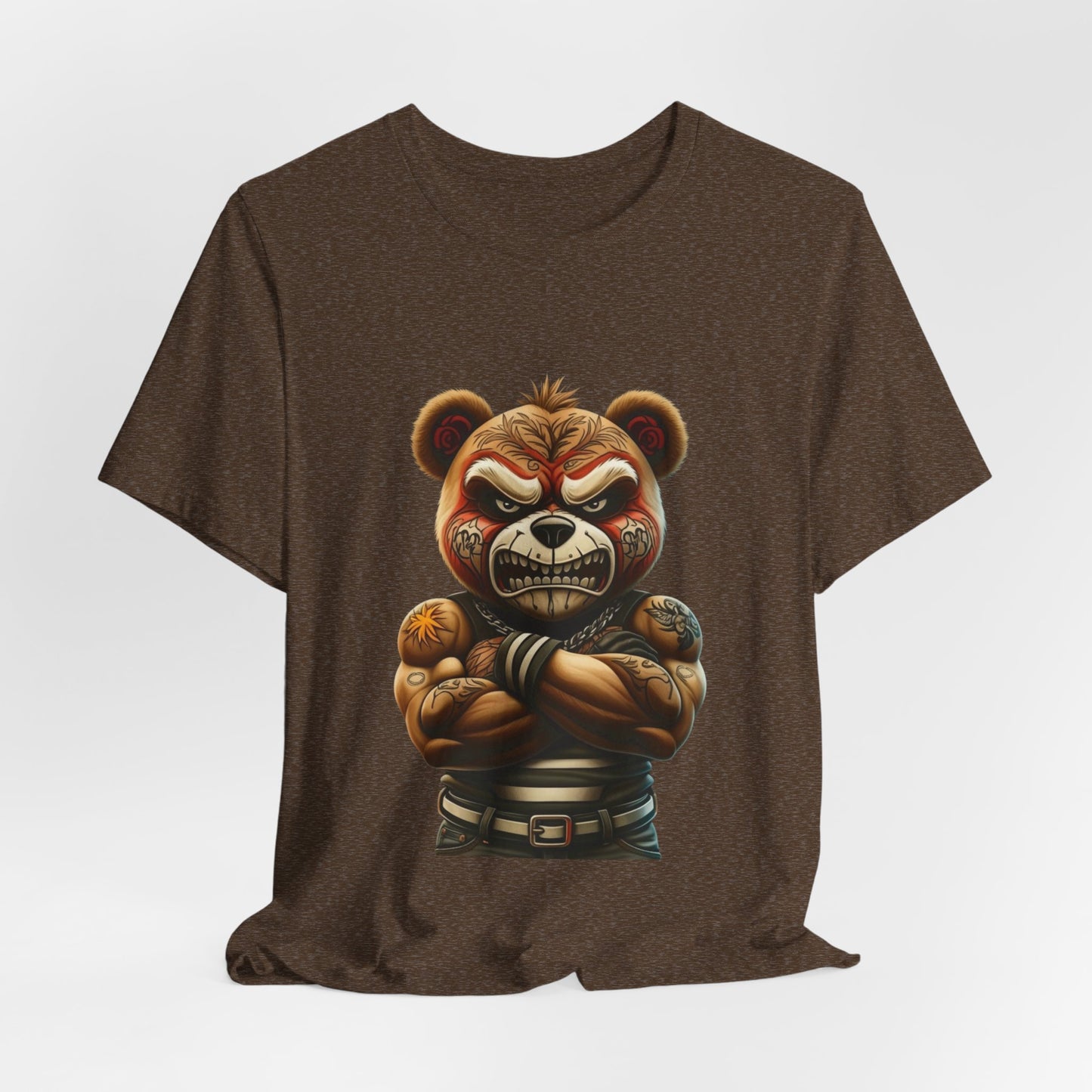 Fierce Bear Graphic Tee - Unisex Short Sleeve T-Shirt