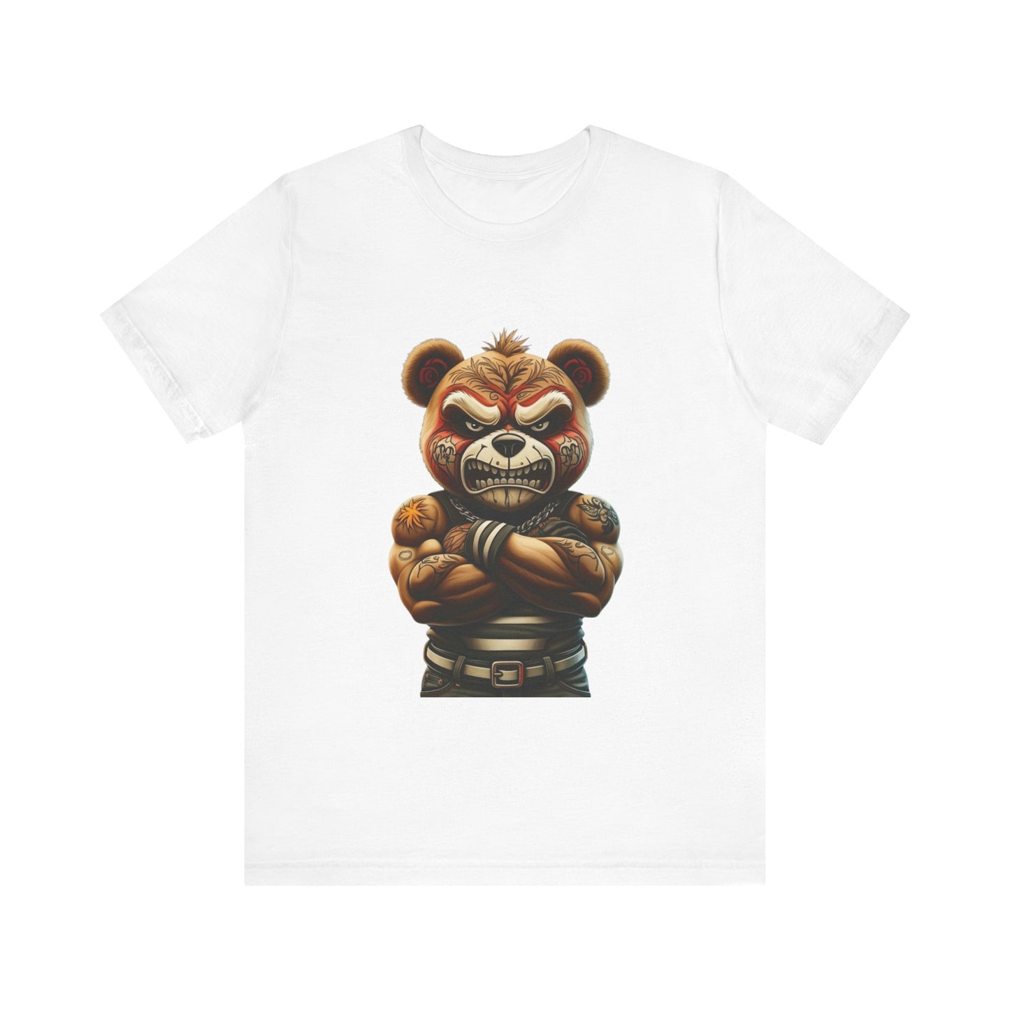 Fierce Bear Graphic Tee - Unisex Short Sleeve T-Shirt