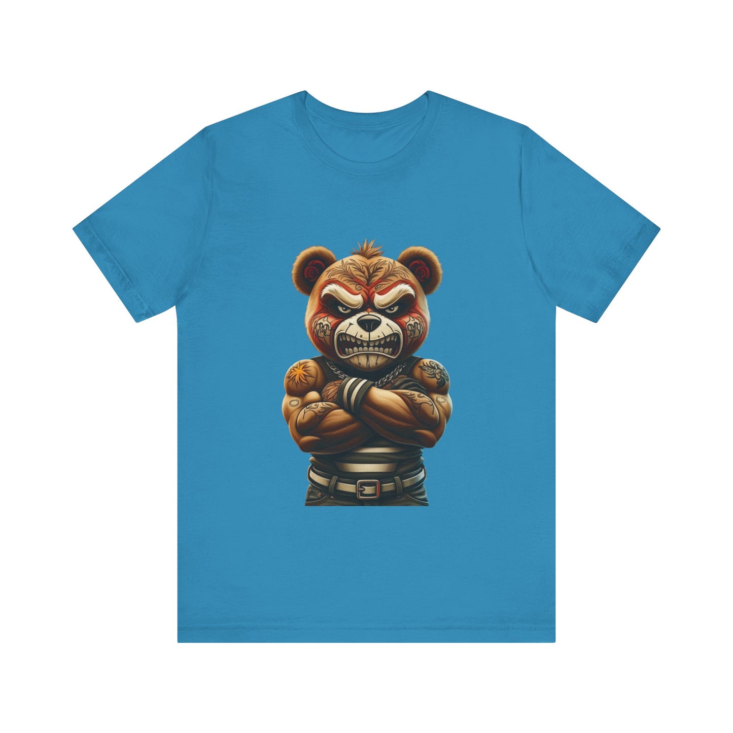 Fierce Bear Graphic Tee - Unisex Short Sleeve T-Shirt
