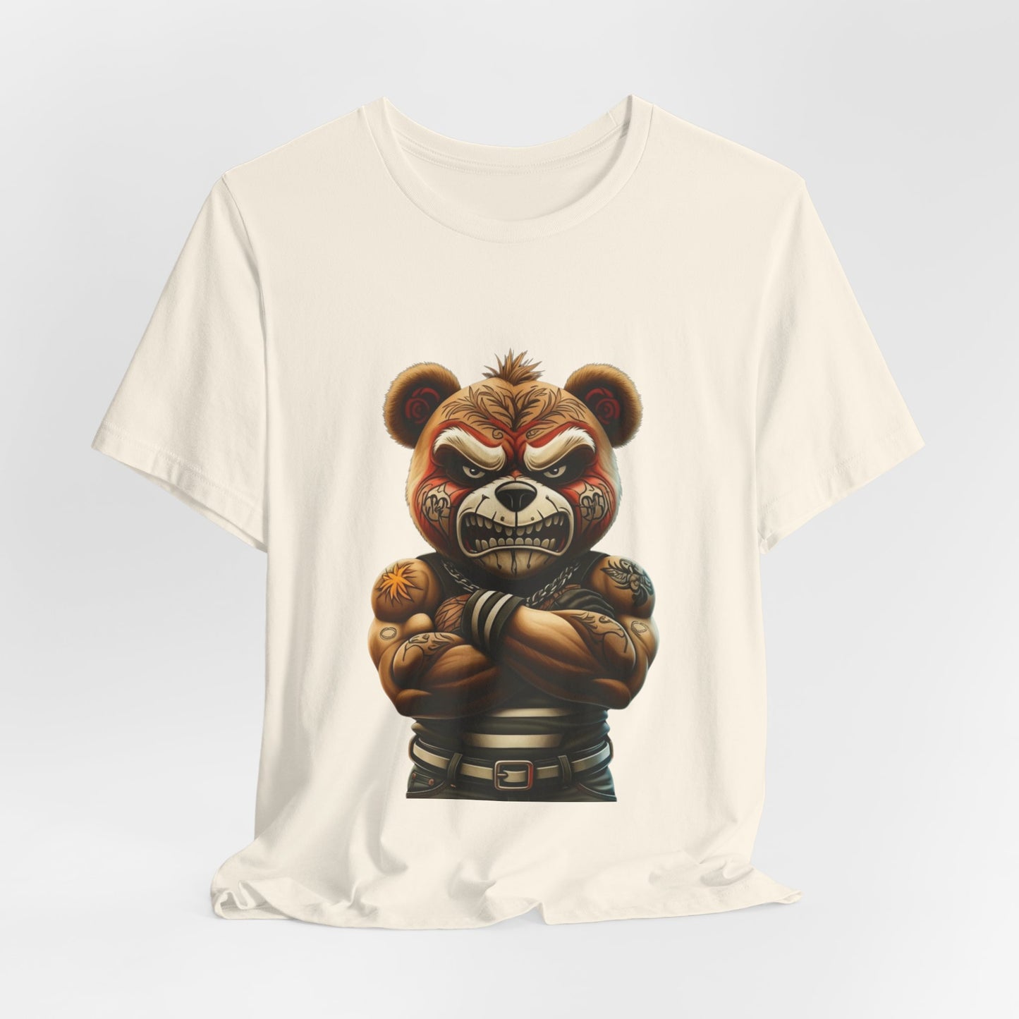 Fierce Bear Graphic Tee - Unisex Short Sleeve T-Shirt