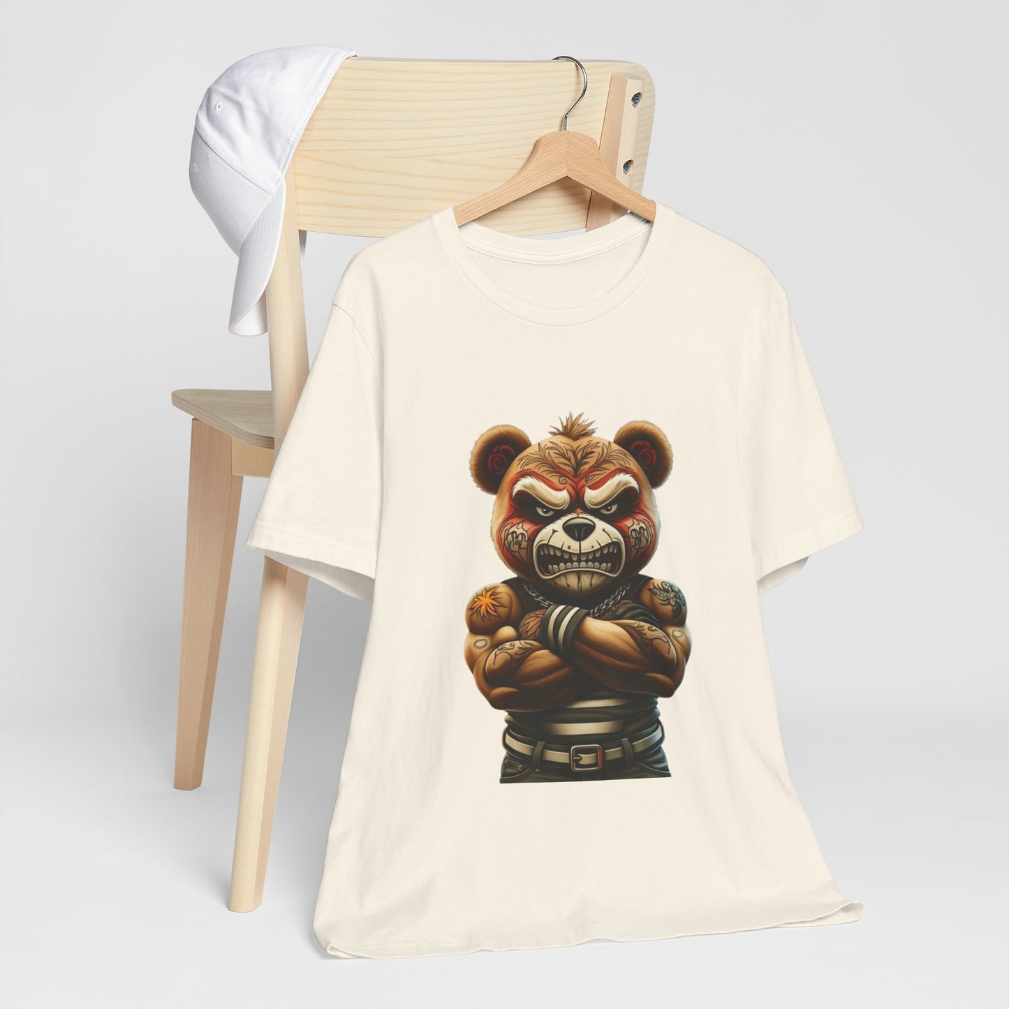 Fierce Bear Graphic Tee - Unisex Short Sleeve T-Shirt