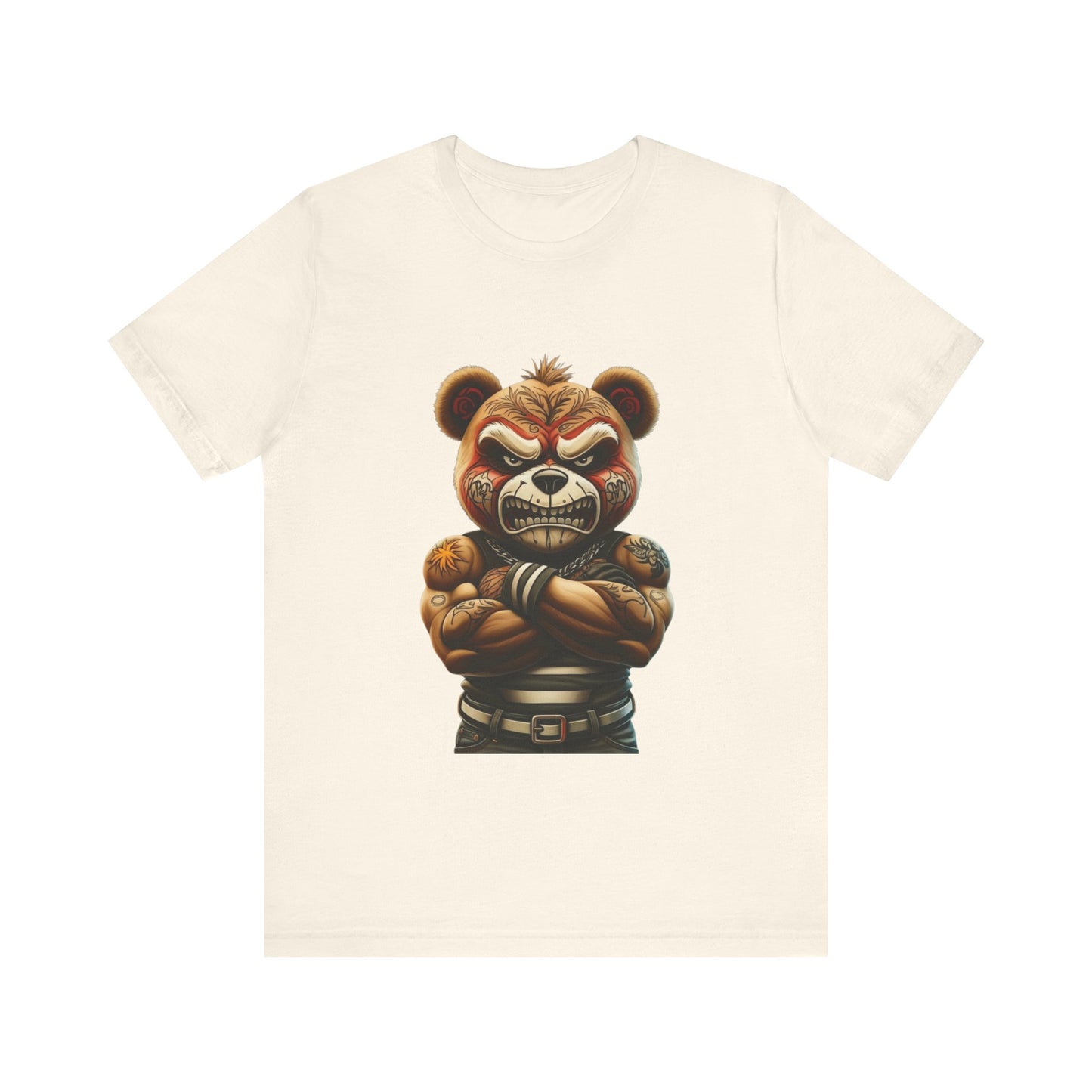 Fierce Bear Graphic Tee - Unisex Short Sleeve T-Shirt