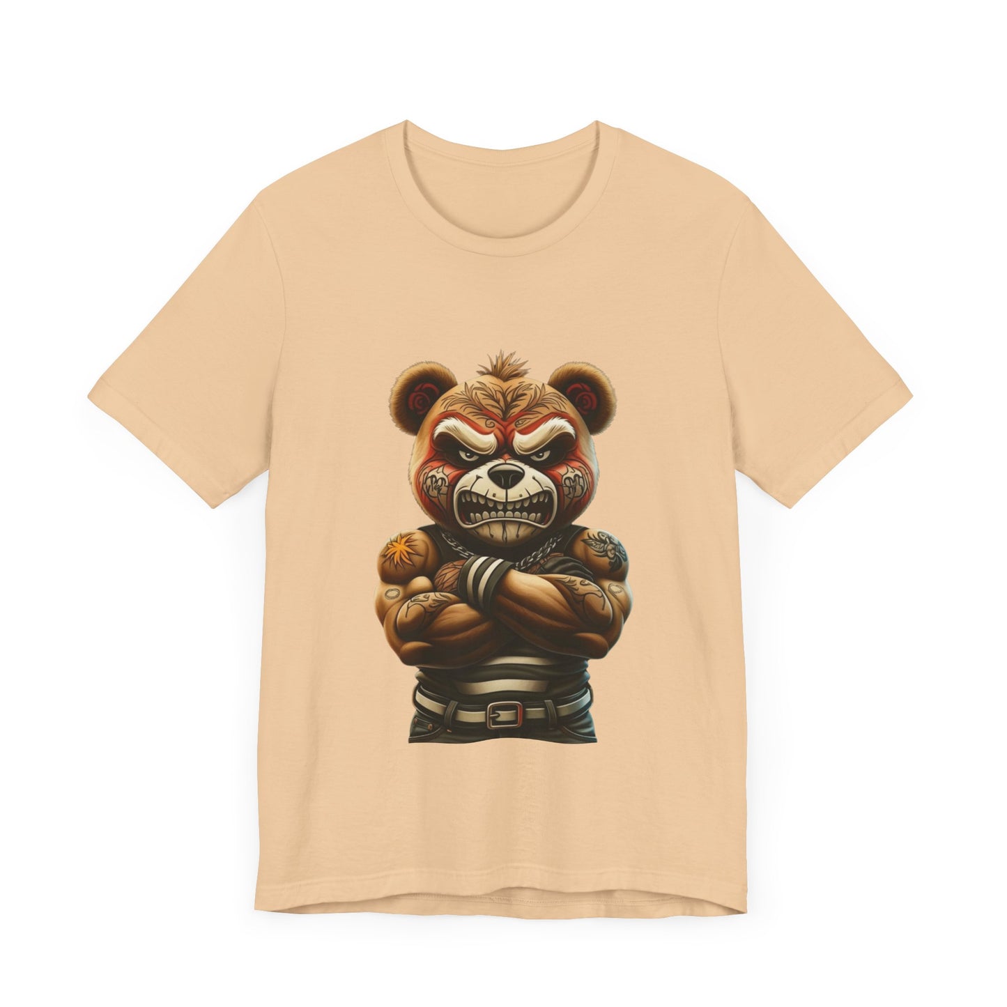 Fierce Bear Graphic Tee - Unisex Short Sleeve T-Shirt