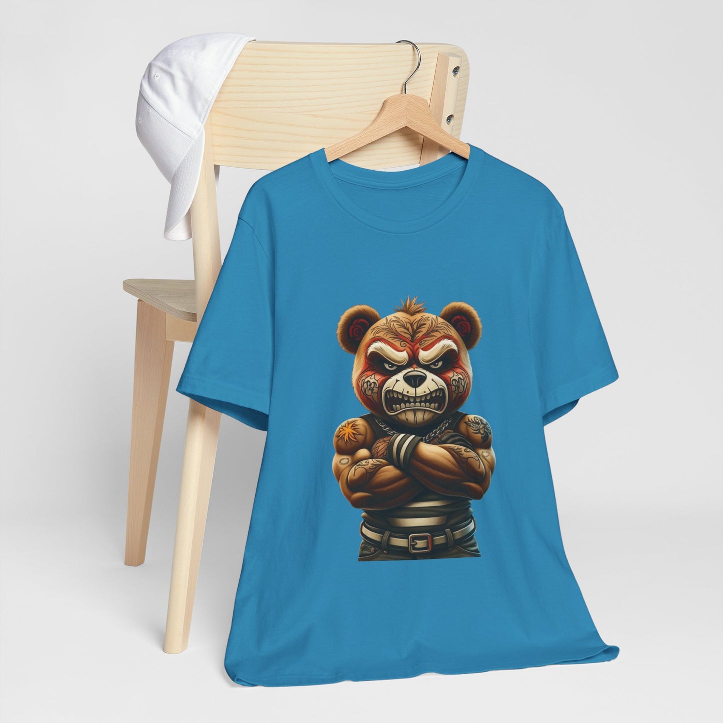 Fierce Bear Graphic Tee - Unisex Short Sleeve T-Shirt
