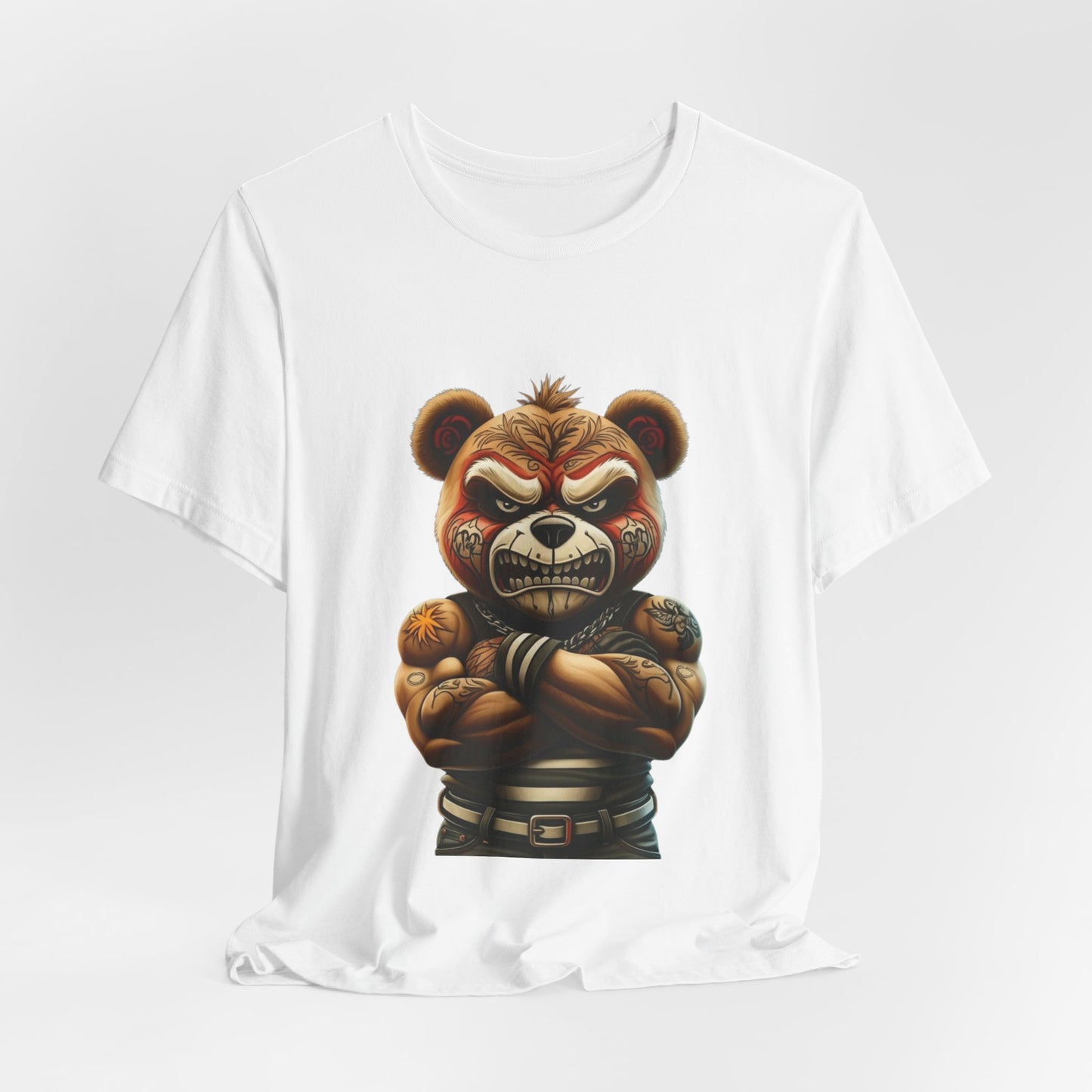 Fierce Bear Graphic Tee - Unisex Short Sleeve T-Shirt