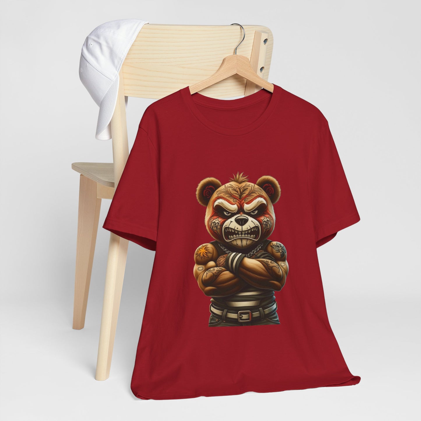 Fierce Bear Graphic Tee - Unisex Short Sleeve T-Shirt