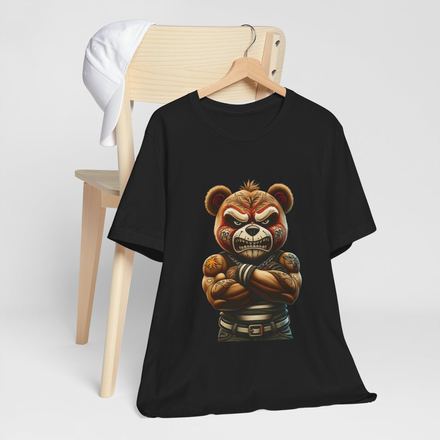 Fierce Bear Graphic Tee - Unisex Short Sleeve T-Shirt