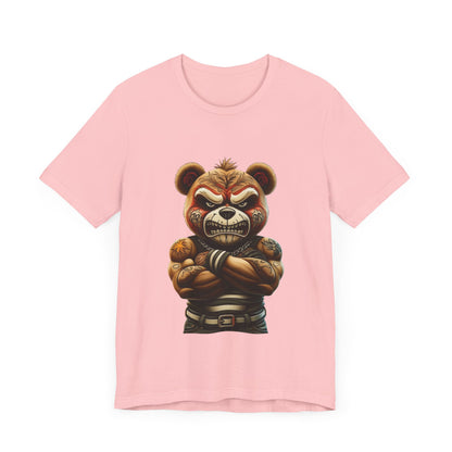 Fierce Bear Graphic Tee - Unisex Short Sleeve T-Shirt