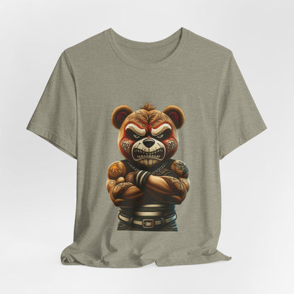 Fierce Bear Graphic Tee - Unisex Short Sleeve T-Shirt
