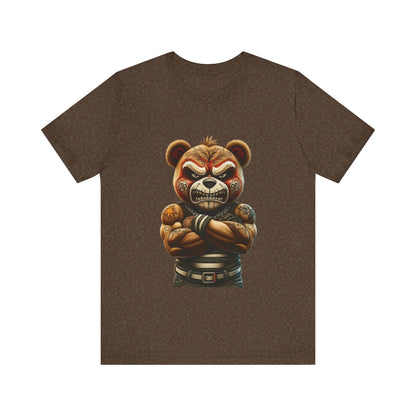 Fierce Bear Graphic Tee - Unisex Short Sleeve T-Shirt