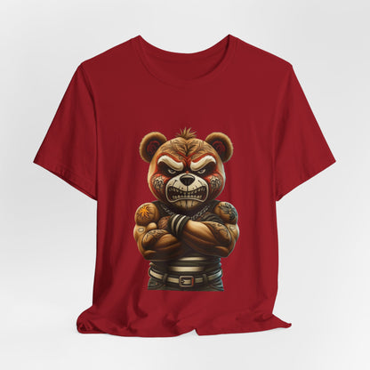 Fierce Bear Graphic Tee - Unisex Short Sleeve T-Shirt