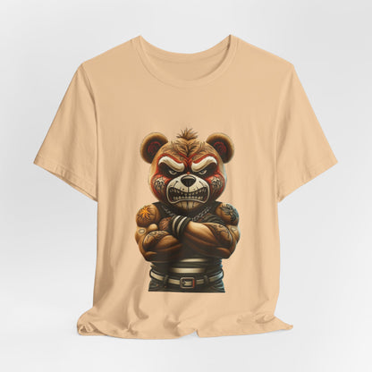 Fierce Bear Graphic Tee - Unisex Short Sleeve T-Shirt