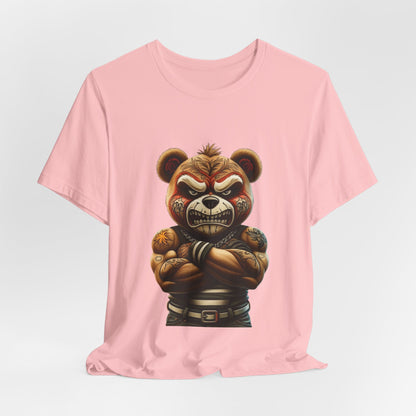 Fierce Bear Graphic Tee - Unisex Short Sleeve T-Shirt