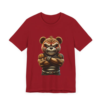Fierce Bear Graphic Tee - Unisex Short Sleeve T-Shirt